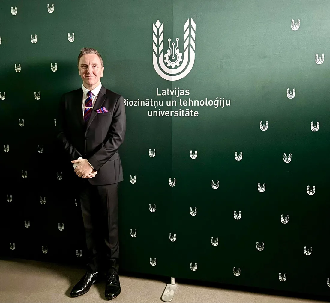 Profesors Pols Boids Latvijas Biozinātņu un tehnoloģiju universitātē
