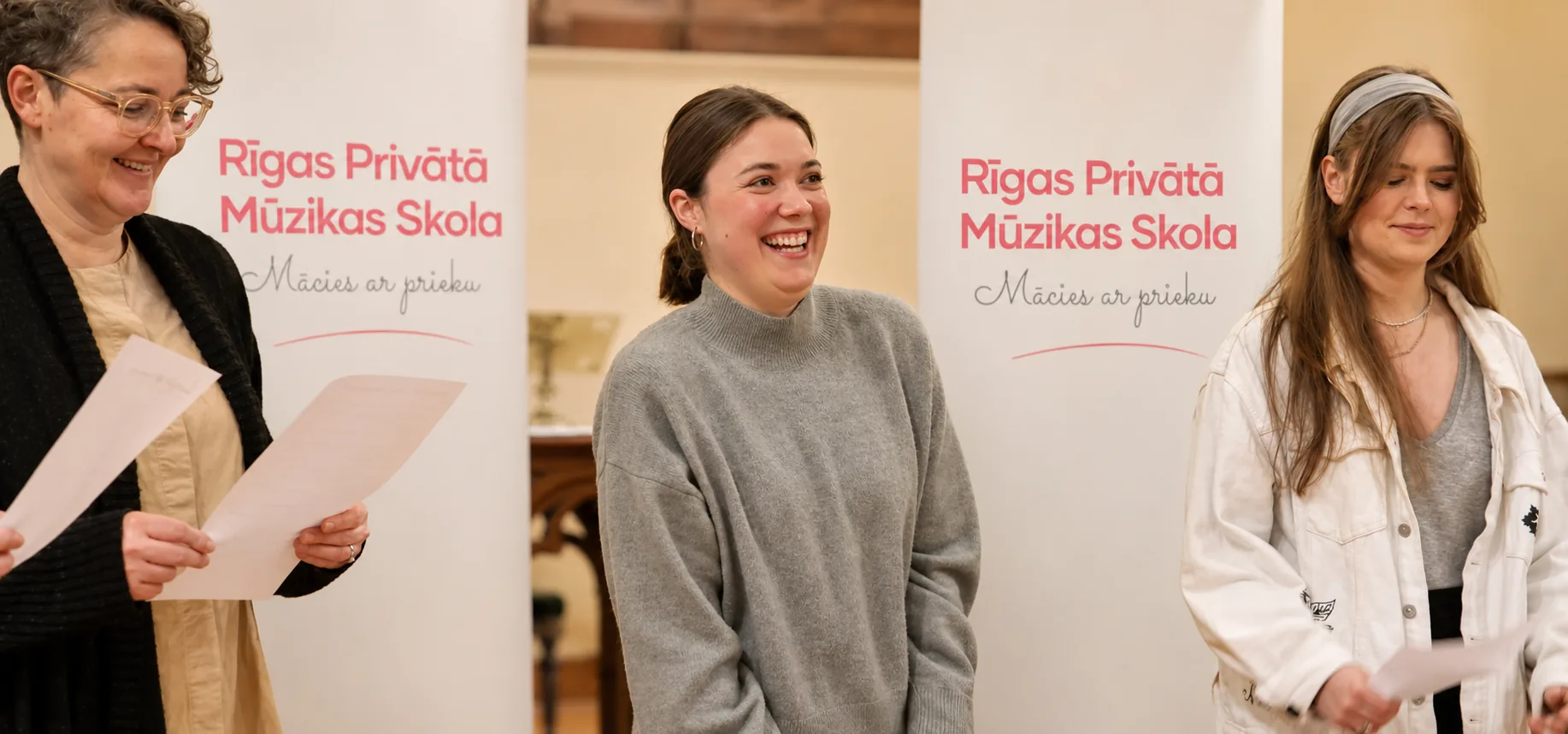 Rīgas Privātā Mūzikas Skola, our real school in central Riga